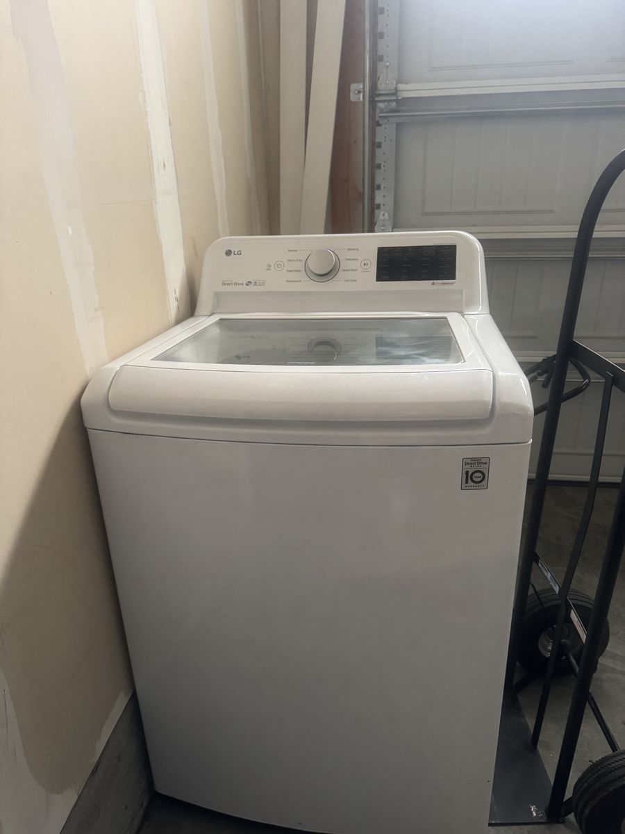 LG Max Size Top Load Waher
