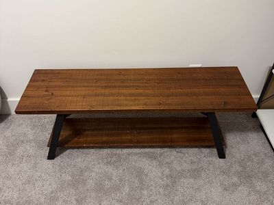 Mud Room Wood Bench