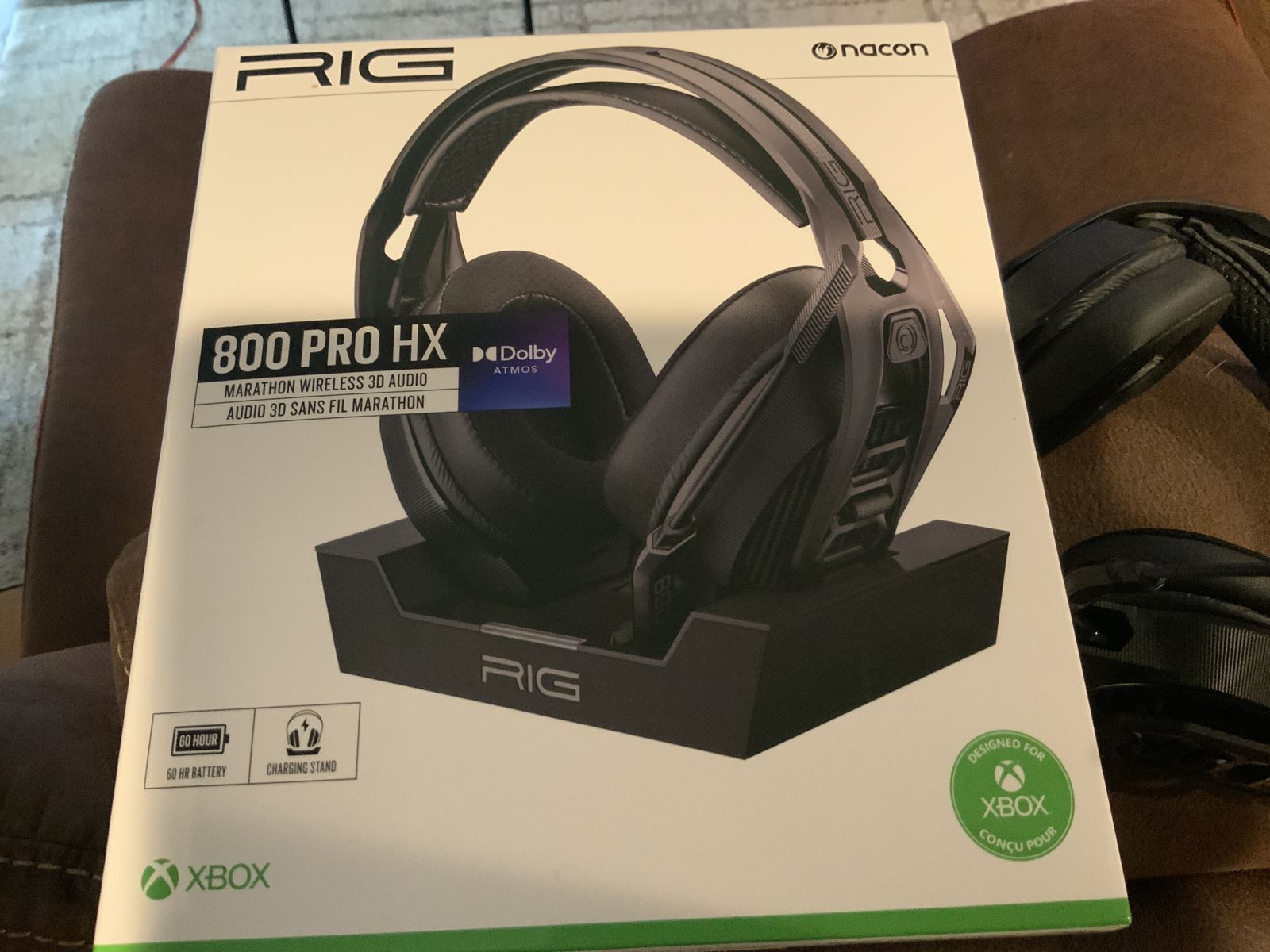 RIG 800 PRO HX Marathon Wireless 3D Audio Gaming Headset for Xbox with Charging Stand
