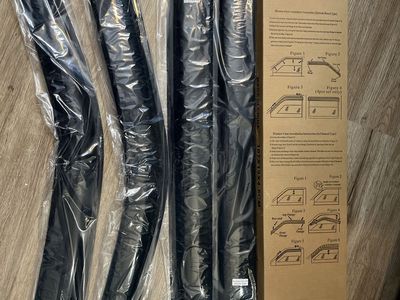 Frontier 22-24 Window Visor 4-Piece Set, Rain Guards - Unused Condition
