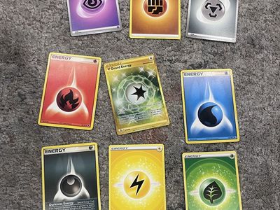 Pokémon energy cards