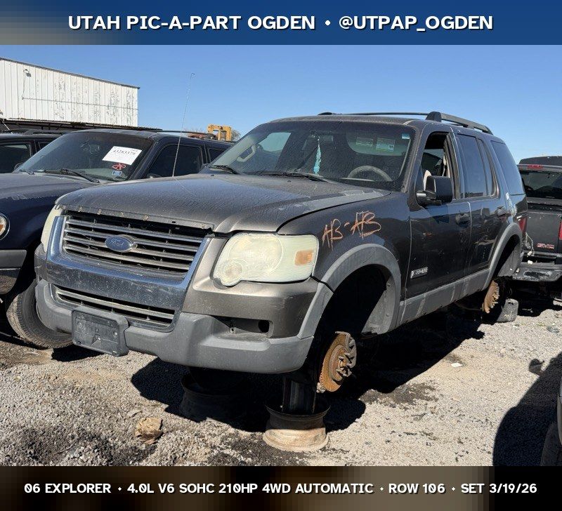 2006 Ford Explorer Parts - UTPAP Ogden