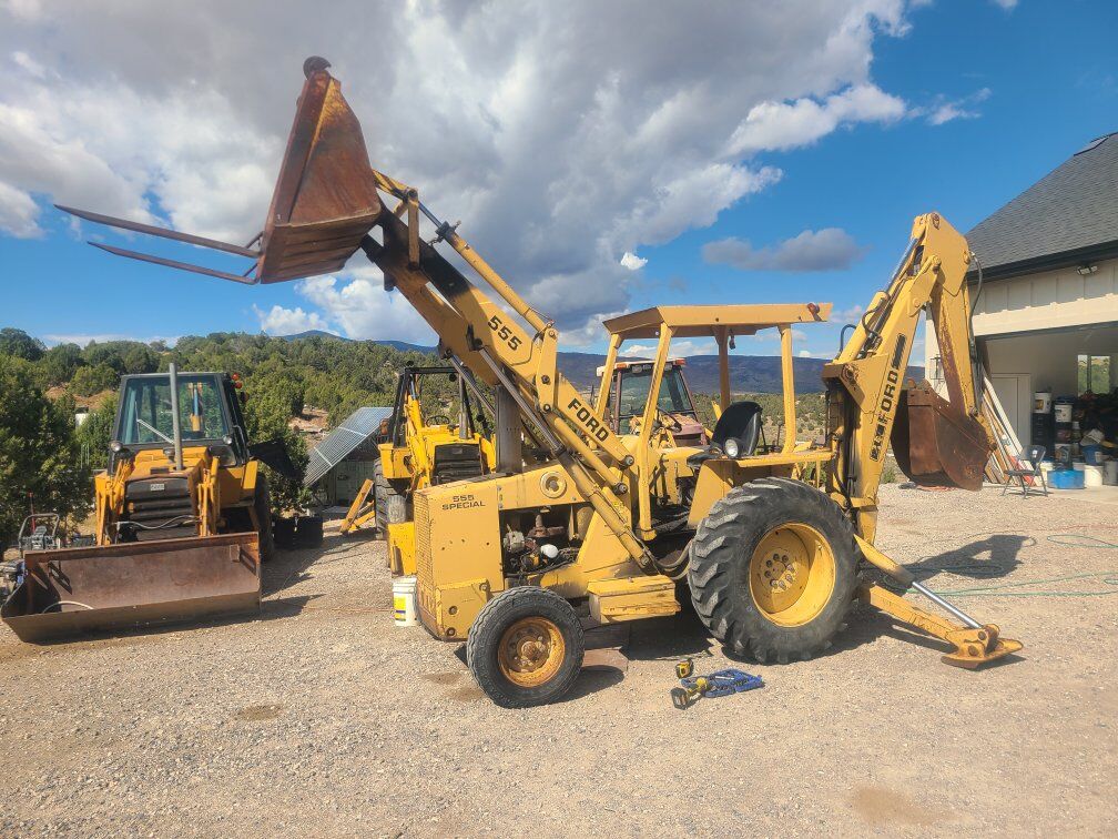 1979 Ford 555 Special Backhoe