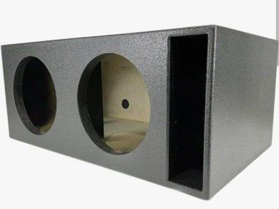 mega bass 2x12 Birch Dual 12" Subwoofer Enclosure new