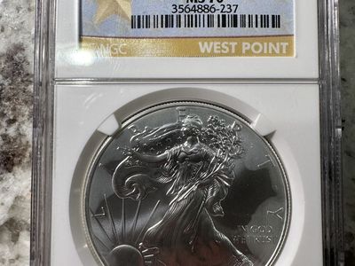 2012 (W) American Silver Eagle MS70 "Early Releases" 1 oz Fine Silver!