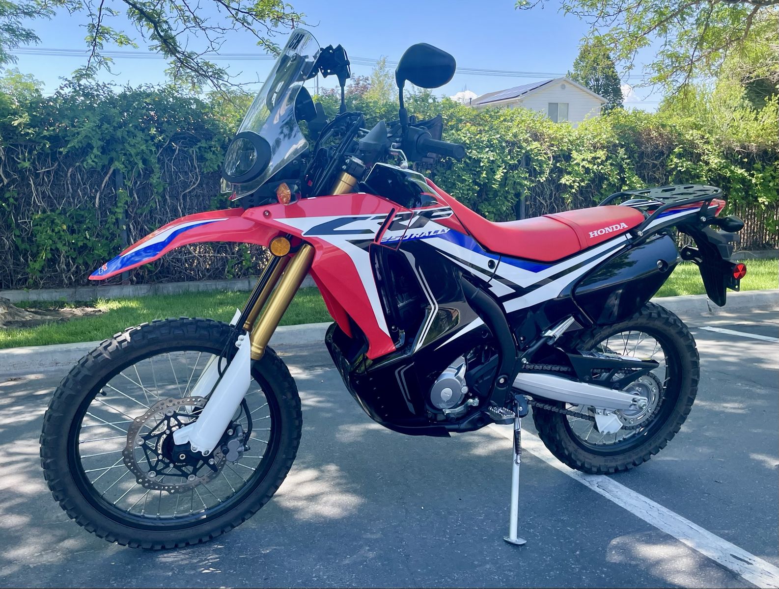 Honda CRF250L Rally Dual Sport Motorcycle