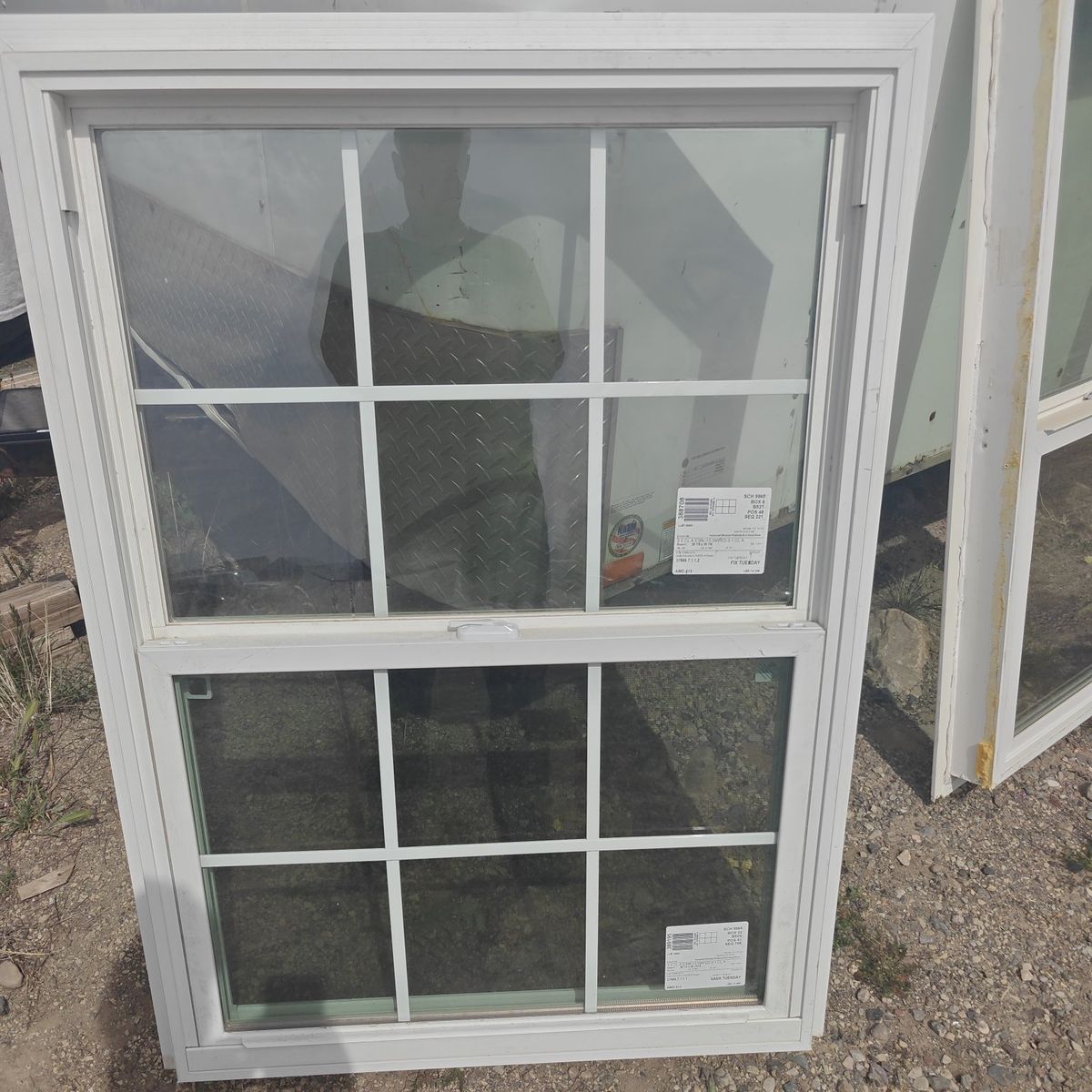 Used white Window