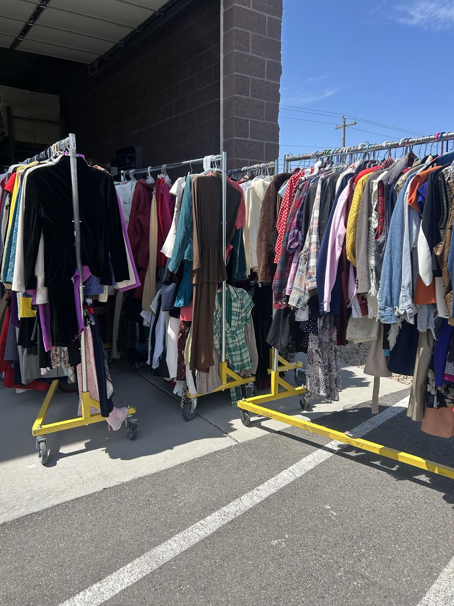 HUGE VINTAGE CLOTHING WAREHOUSE SALE