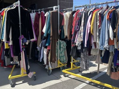 HUGE VINTAGE CLOTHING WAREHOUSE SALE