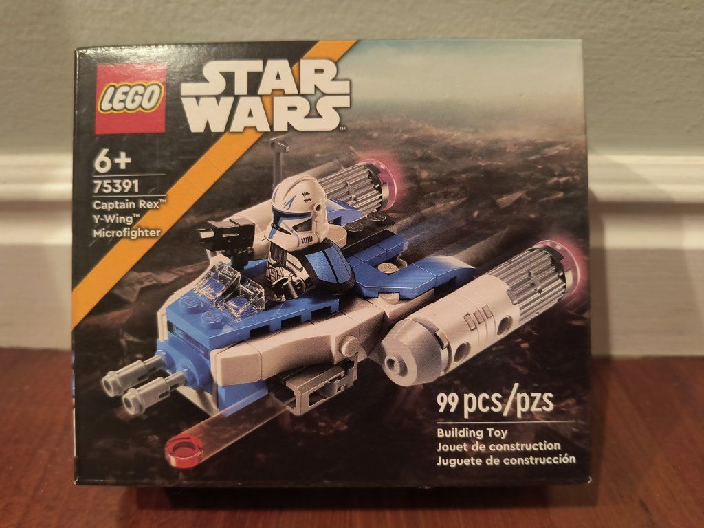 LEGO Star Wars Captain Rex Y-Wing Microfighter Building Set (75391) - 99 Pieces