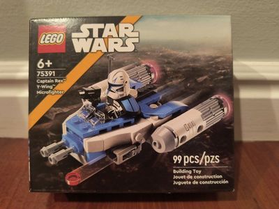 LEGO Star Wars Captain Rex Y-Wing Microfighter Building Set (75391) - 99 Pieces