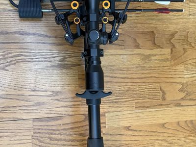 Ballista Bat Reverse Crossbow with Quiver, Buttstock & Arrows - Compact & Powerful Hunting/Target Bow