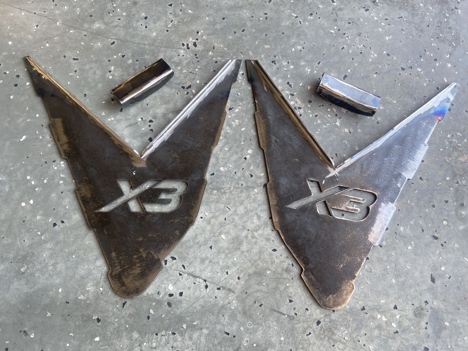 Can am x3 72 inch A-arm Weld on Taco Kit (gusset)