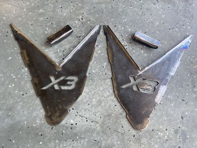 Can am x3 72 inch A-arm Weld on Taco Kit (gusset)