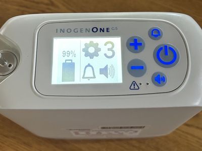 Nearly New InogenOne G5 Portable Concentrator with less than 30 minutes of use