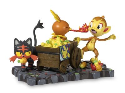Pokemon statue for display