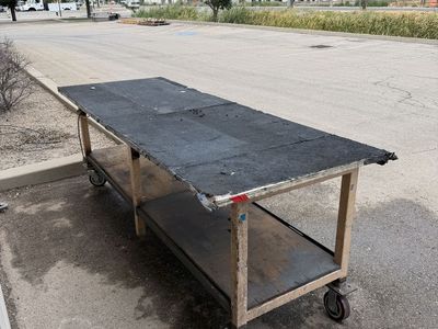 Large Rolling Workbench/Work Table