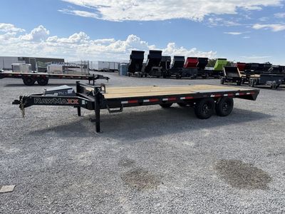 2027 RawMaxx 8.5x20 14k DOX I-Beam Deckover Flatbe