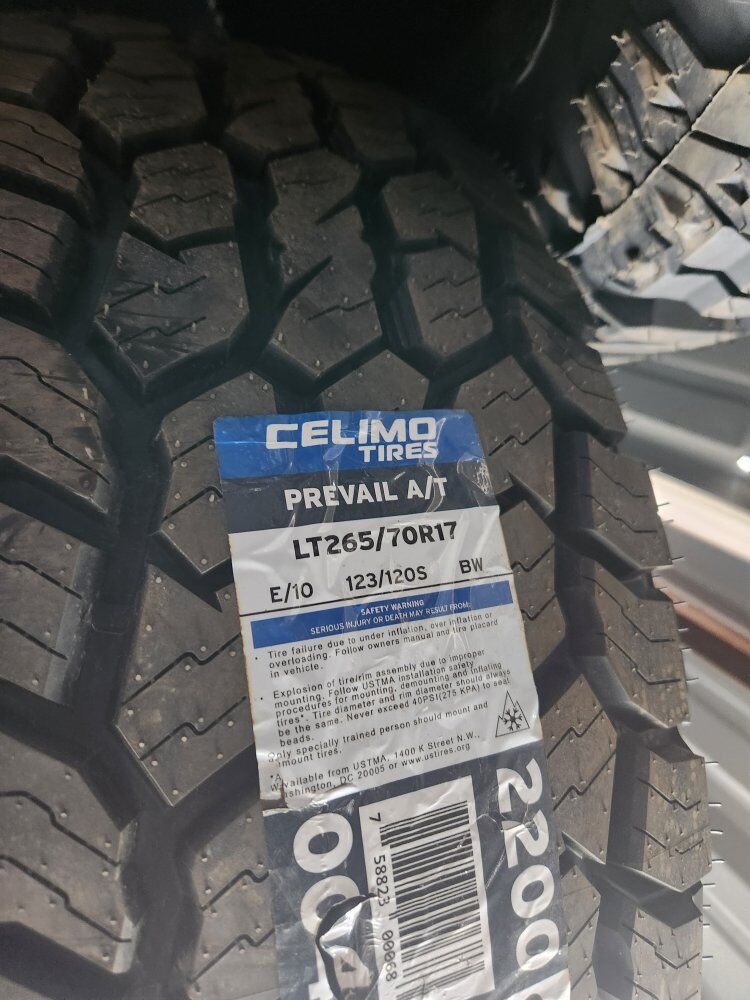265/70r17 celimo prevail at