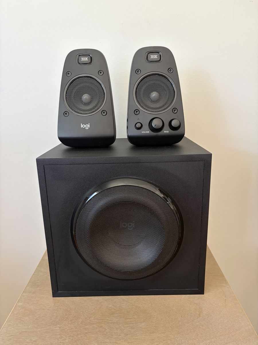 Logitech Z623 400 Watt Home Speaker System, 2.1 Speaker System - Black