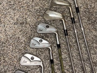 Edel SLS-01 Forged/Taylormade Tour Iss. TP MB 4-PW Combo Iron Set Kinetix/S300