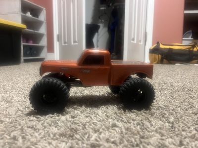 Redcat Racing RC Rock Crawler Truck - Orange Miniature Model