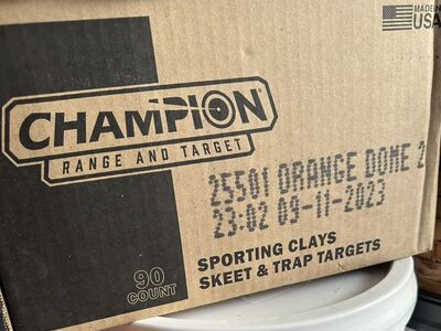 New Champion Sporting Clays Skeet and Trap Targets