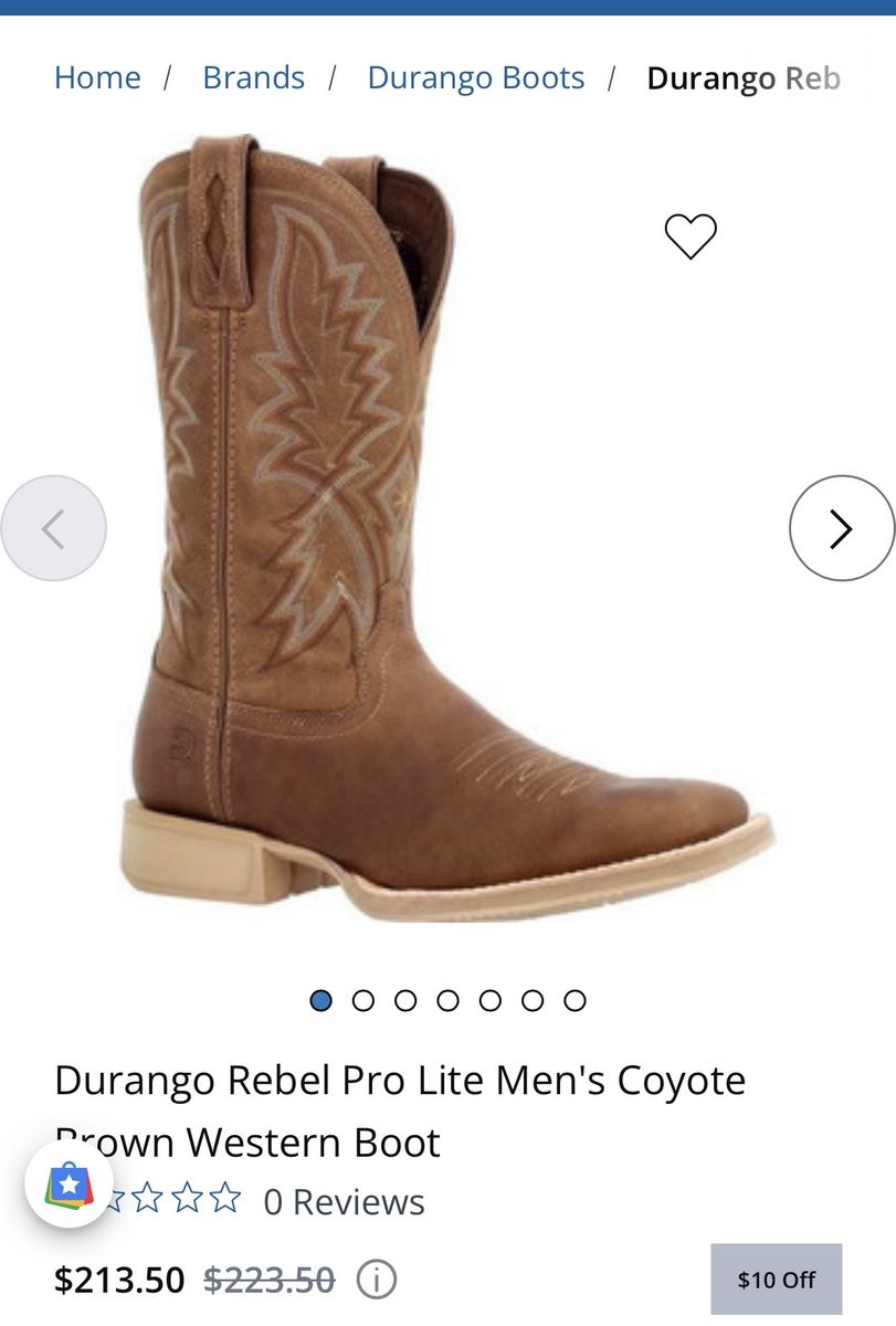 Men's Durango western cowboy boots