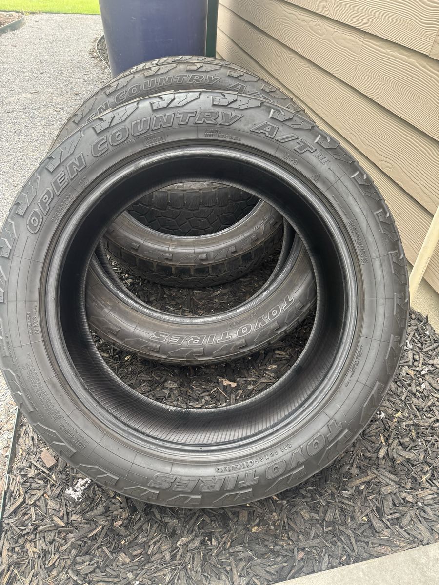 Toyo Open Country A/T III All-Terrain Tires - 275/50R22, Set of 4