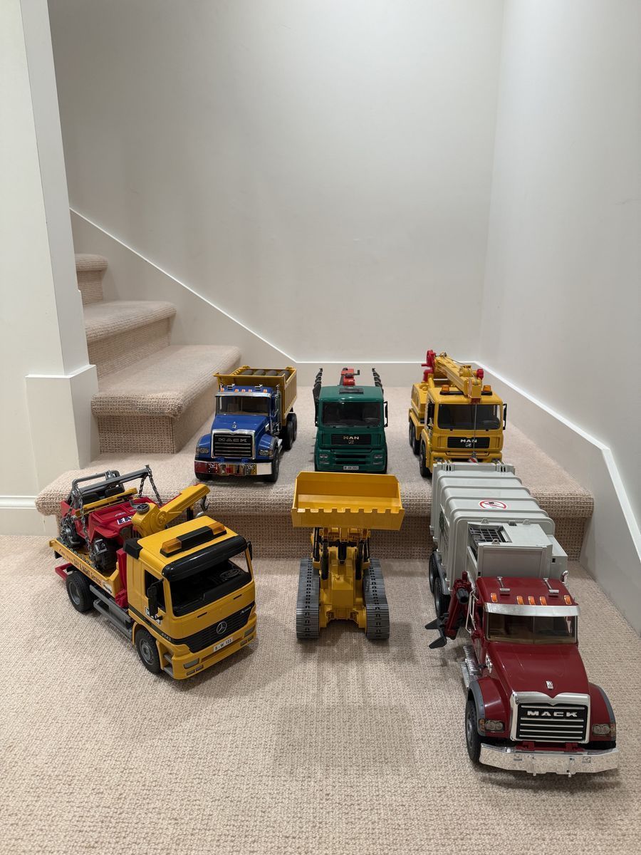 Bruder Truck Collection, $125