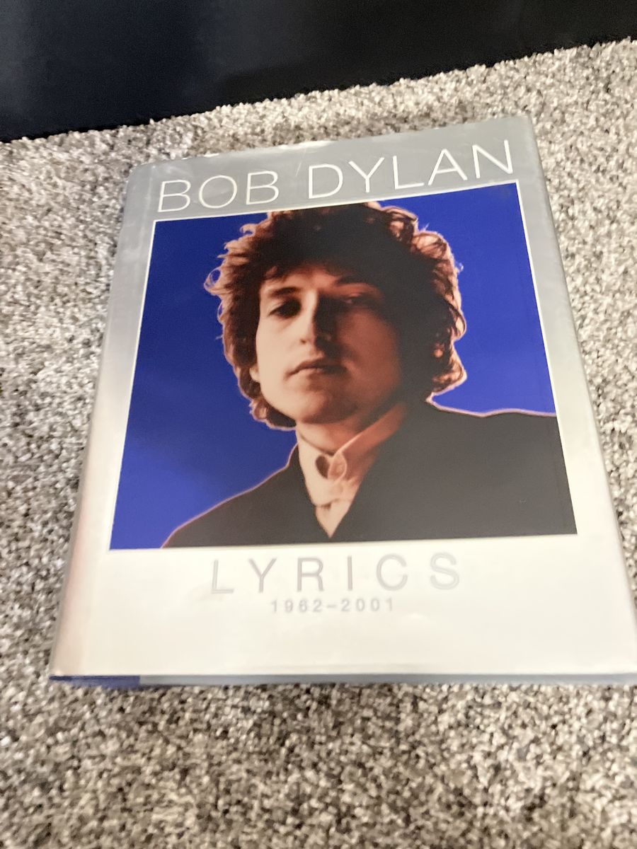 Bob Dylan Lyrics 1962-2001 Hardcover Book - Collected Works of the Legendary Songwriter