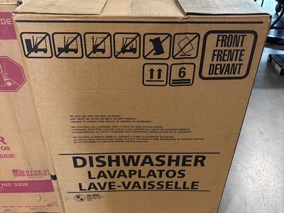 Frigidaire FFCD2413UB6B 24" Full Console Dishwasher in Black, Brand New!