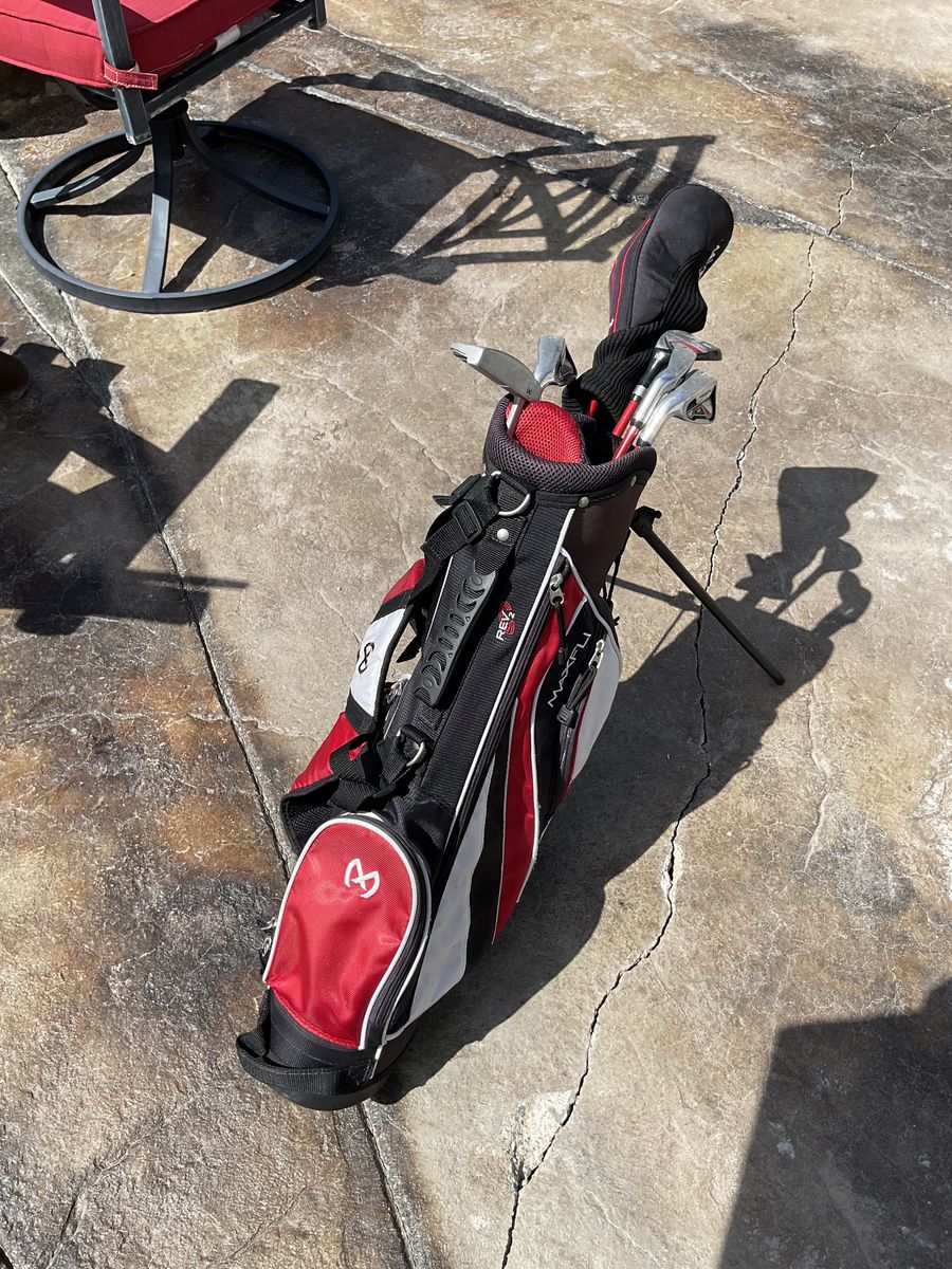 MAXFLI REV2 complete Junior Golf Club Set with Stand bag - Left Handed