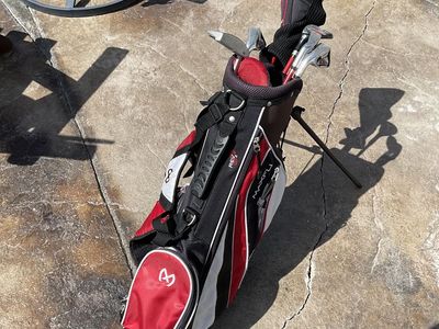 MAXFLI REV2 complete Junior Golf Club Set with Stand bag - Left Handed
