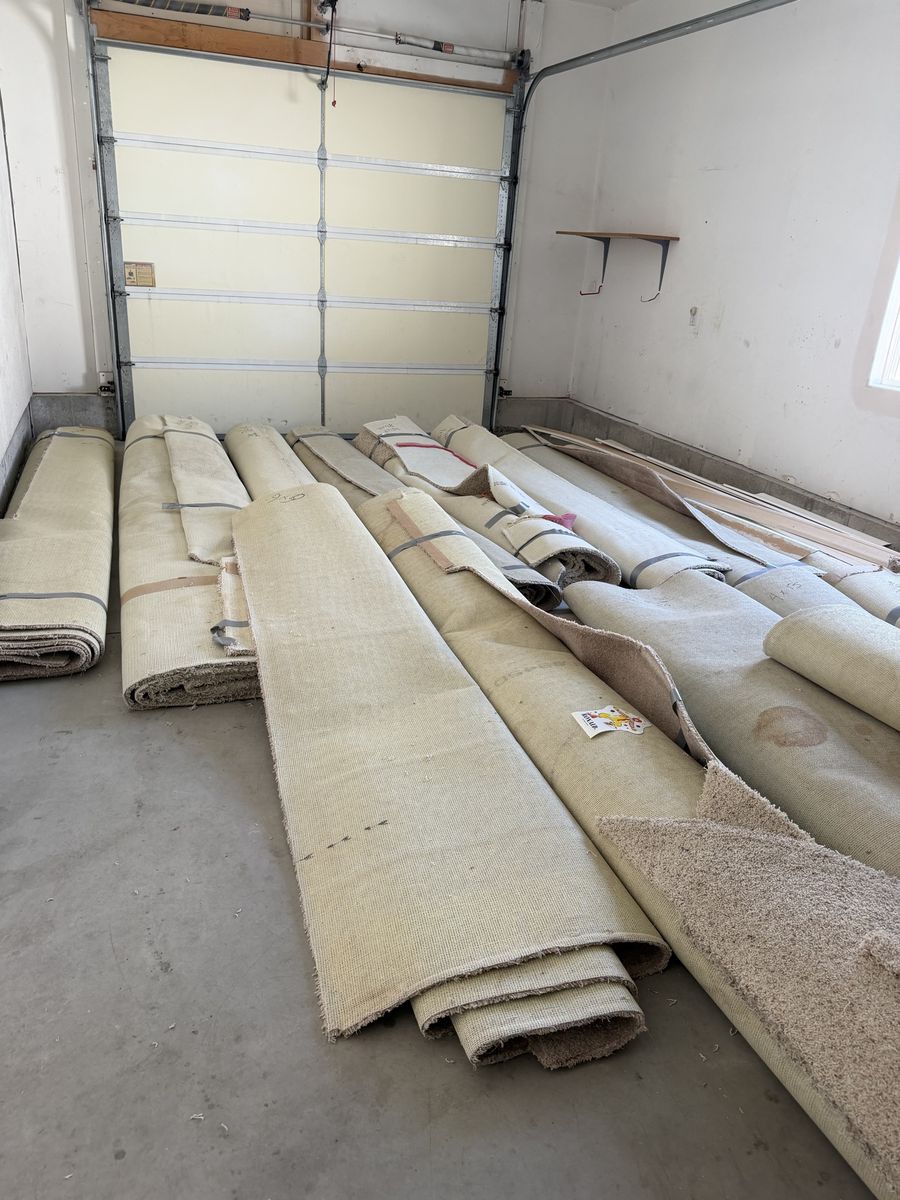 Large clean carpet remnants