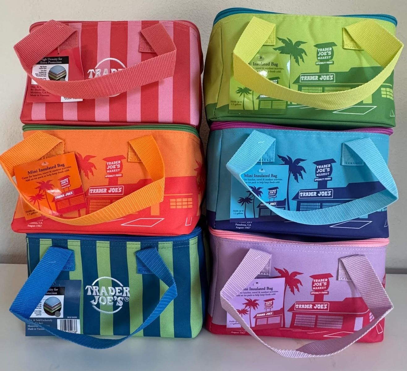 Trader Joe’s Limited Edition Mini insulated totes