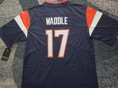 Jalen Waddle Denver Broncos Jerseys Sizes M-XXXL.