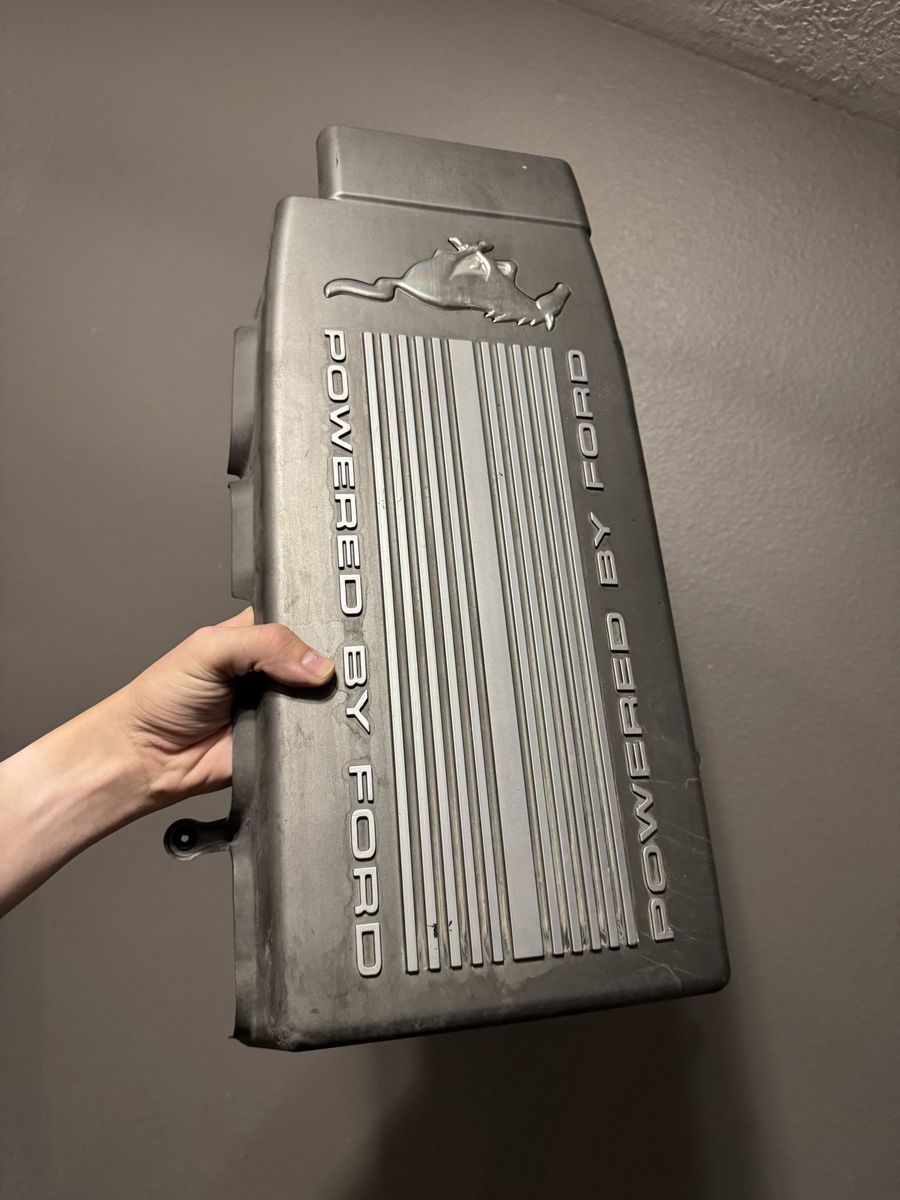 OEM Ford Mustang "Powered by Ford" Engine Cover (Used)
