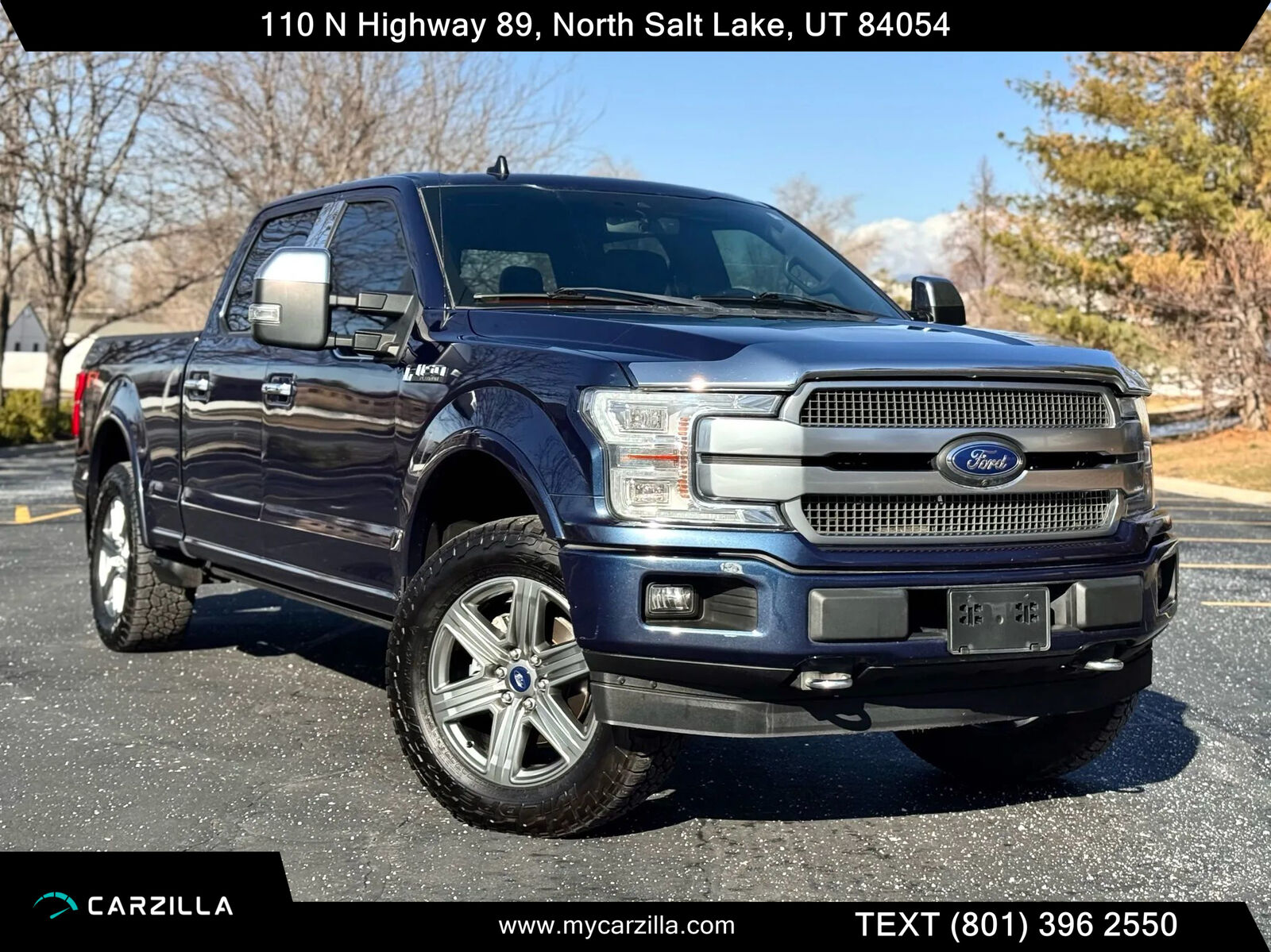 2018 FORD F150 Platinum