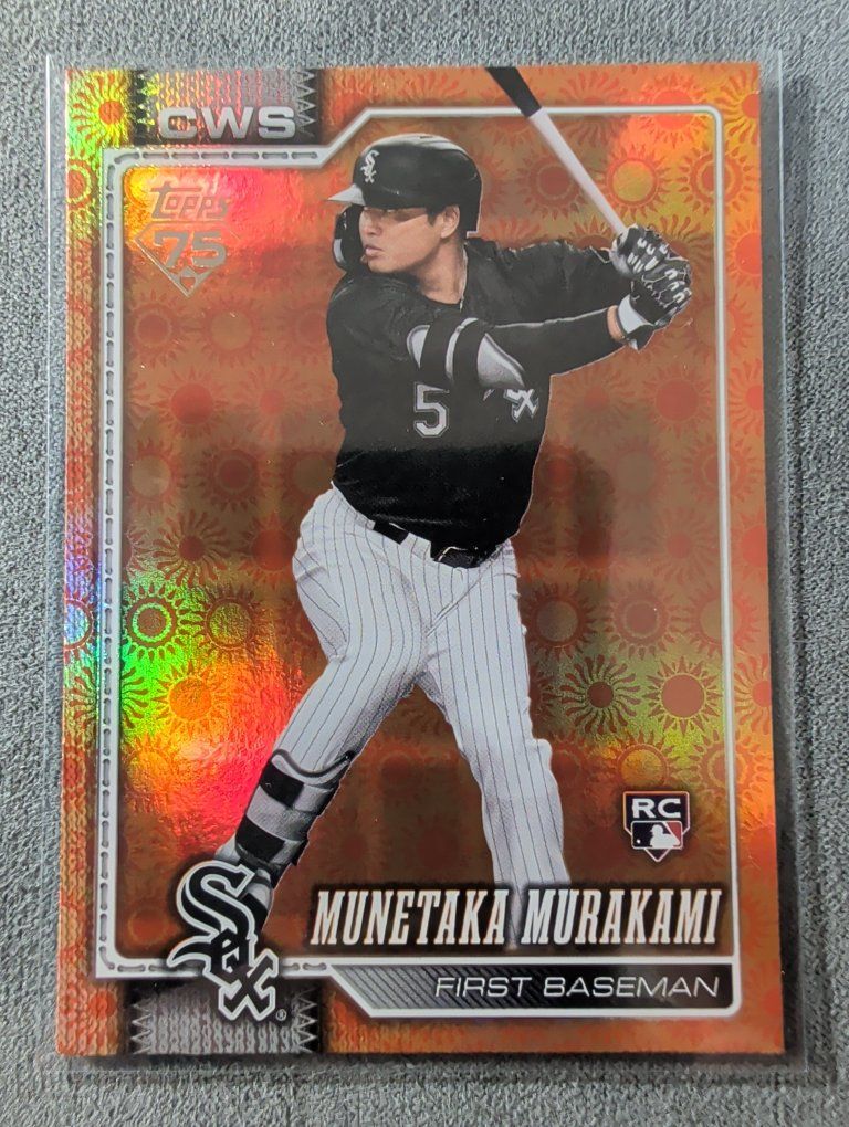 2026 Topps Series 2 Munetaka Murakami #503 RC Holiday Variation Baseball Card Chicago White Sox