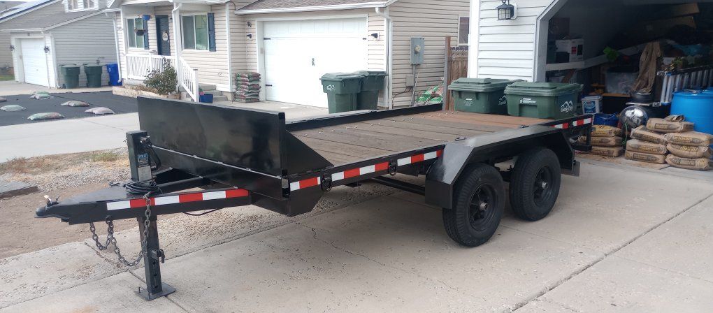 utility flatbed trailer