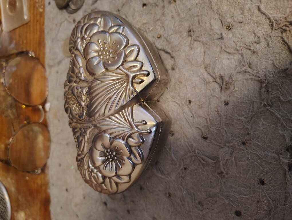 double hearted jewelry box