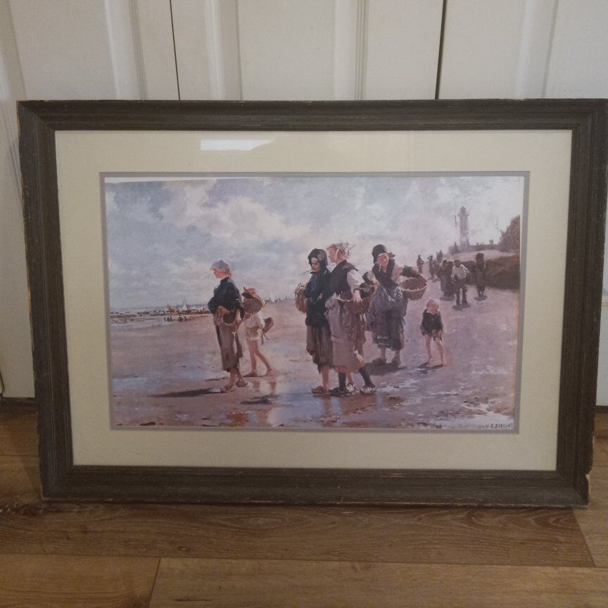 VINTAGE FRAMED PRINT