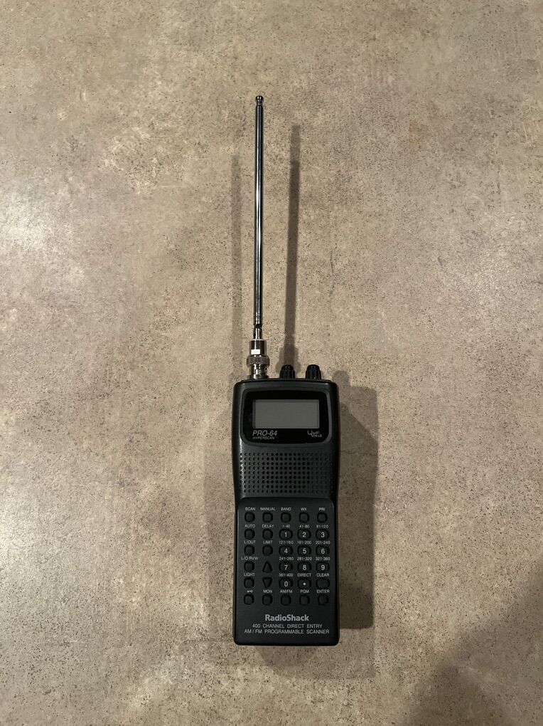 Radio Shack Pro-64 Hyperscan Scanner