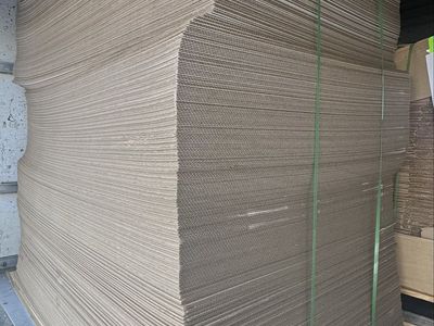 Flat Sheets of Cardboard