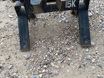 15K rail style fifth wheel hitch