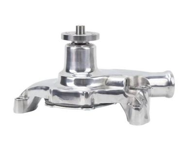 Brand New Polished Aluminum Water Pump fits Small Block Chevy 283-327-350 Short Design