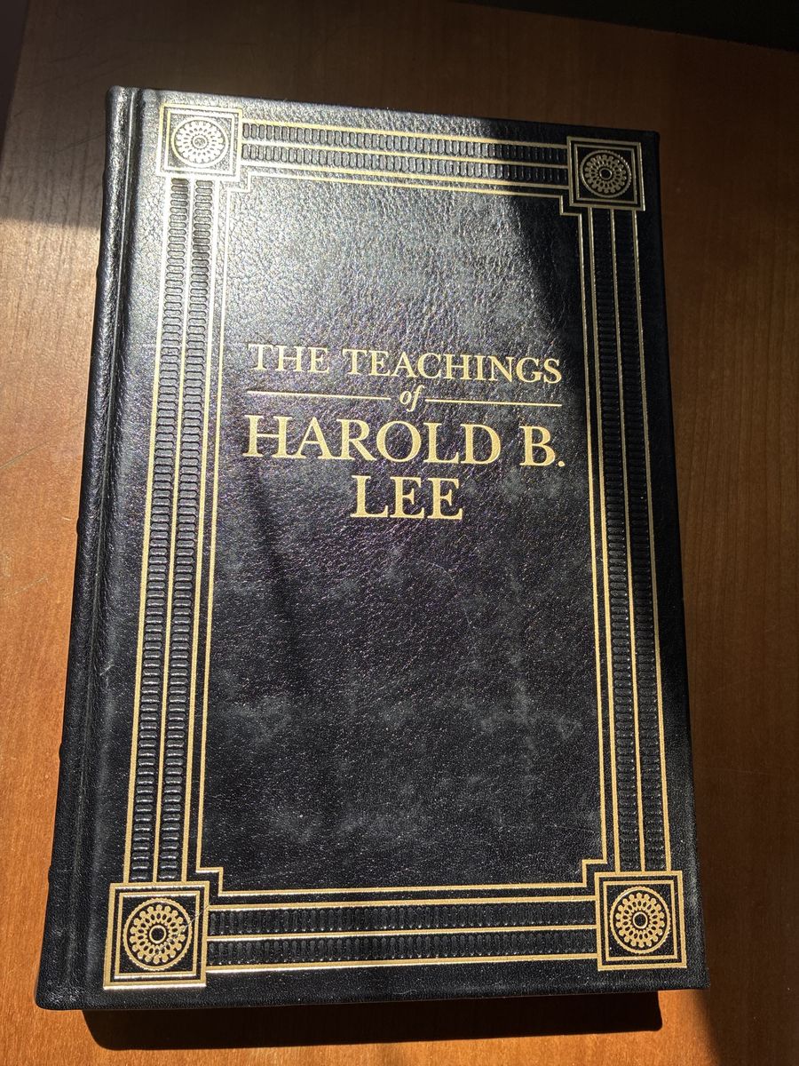 Teachings Of Harold B Lee Custom Edition