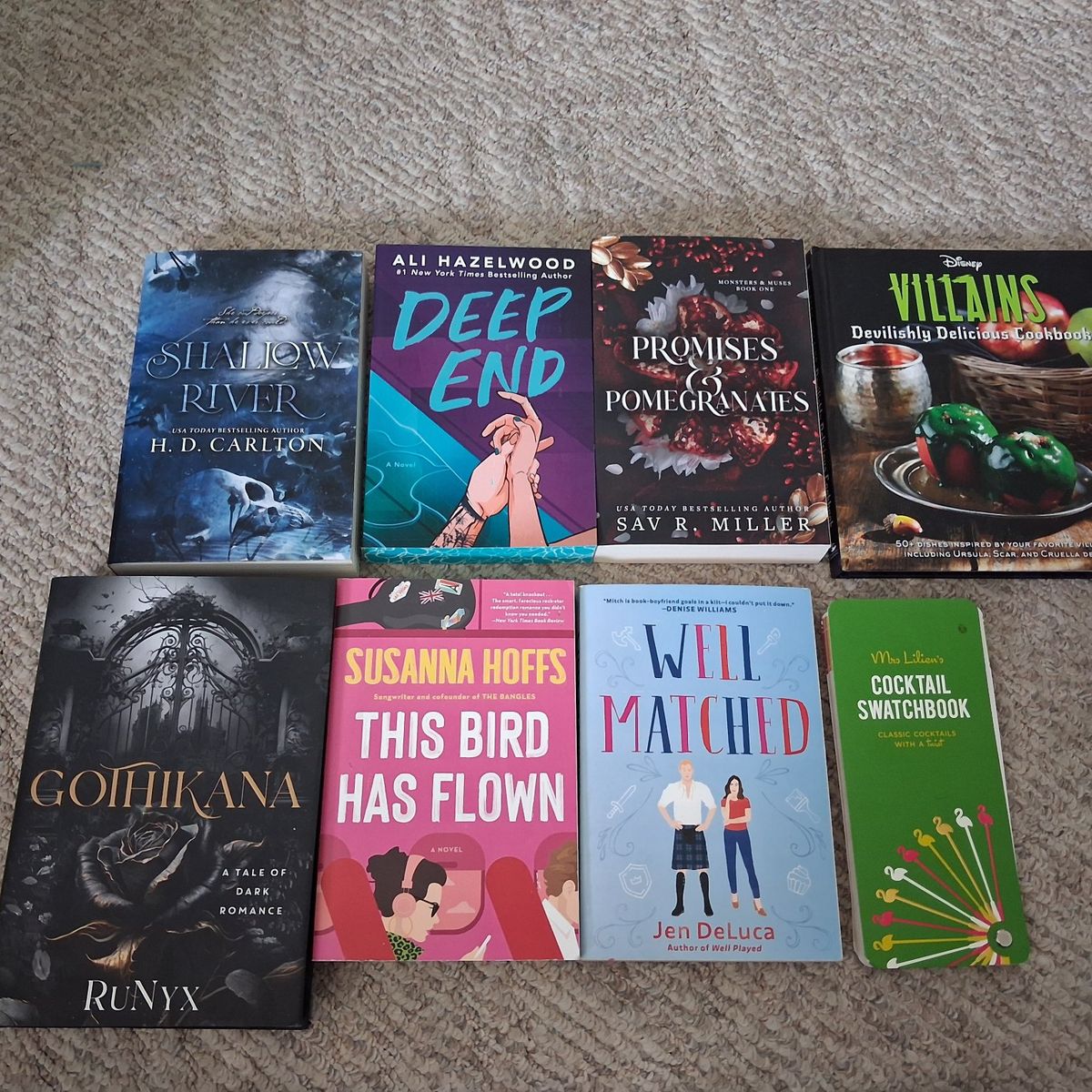 Brand new books and cookbooks