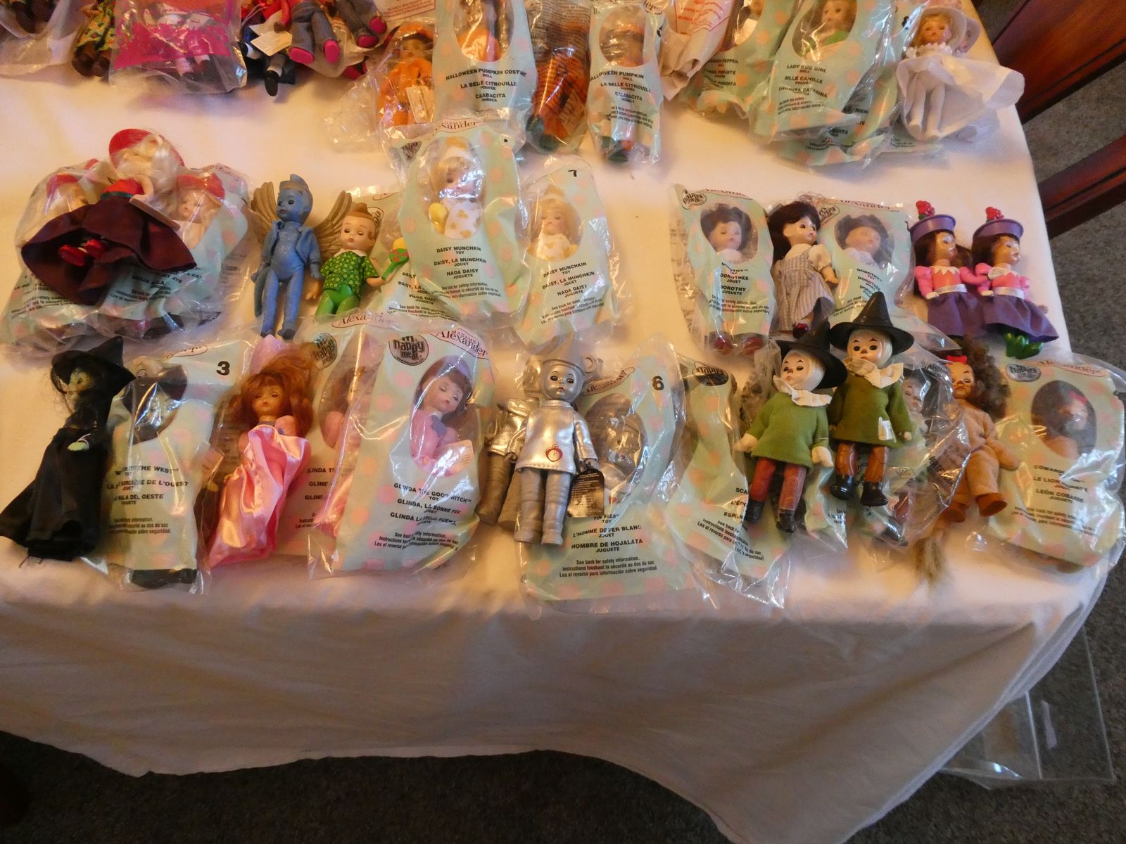 Madame Alexander Dolls, McDonald's Happy Meal Collectibles--Lot of 79